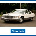 1993 Cadillac Fleetwood Brougham Super Low 52K miles Loaded Garaged Rare