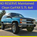 1993 Chevrolet Blazer K5 350 V8 5.7L 4x4