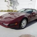 1993 Chevrolet Corvette  38037 Miles Ruby Red  8 Cylinder Engine 5.7L/350 6 Spee