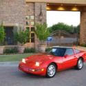 1993 Chevrolet Corvette  54,900 Miles Torch Red  8 Cylinder Engine 5.7L/350 Auto