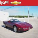 1993 Chevrolet Corvette Base 40 TH ANNIVERSARY 28743 Miles Ruby Red 2dr Converti