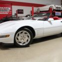 1993 Chevrolet Corvette Convertible 49013 Miles Arctic White