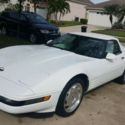 1993 Chevrolet Corvette Convertible TRIPLE WHITE 40th Anniversary &lt; 25,000 miles