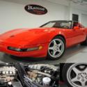 1993 Chevrolet Corvette ZR-1 25,524 Miles Bright Red  LT5 415 CID Manual