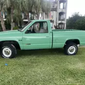 1993 Chevrolet Gmt-400 Pickup Green C1500