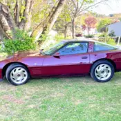 1993 Chevy Corvette 40th Anniversary Edition - Removable Glass Targa Top