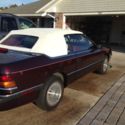 1993 Chrysler LeBaron LX Convertible