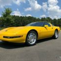1993 Corvette ZR-1 Yellow White Leather 1 0f 6 Showroom 7801 actual miles