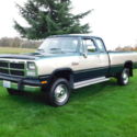1993 Dodge 250 Extended Cab Pickup 2-Door 5.9L 12 VALVE TURBO CUMMINS DIESEL