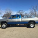 1993 DODGE 2500 EXTRACAB LE 4X4 5.9L TURBO DIESEL WITH ONLY 105.000 ACTUAL MILES