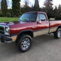 1993 Dodge Power Ram 250 LE Standard Cab 5Spd 5.9L Cummins Turbo Diesel 4x4 4wd
