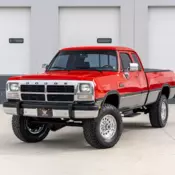 1993 DODGE RAM 250 LE 4X4 EXTENDED CAB 5.9L CUMMINS DIESEL 110K MILES LIFTED WOW