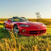 1993 Dodge Viper Convertible Red RT-10