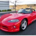 1993 Dodge Viper RT/10 6 Speed Red Low Miles Very Rare Collectible Stunning Car