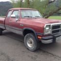 1993 DODGE W250 5.9 CUMMINS EXTENDED CAB DIESEL 4x4 5 SPEED MANUAL TRANSMISSION