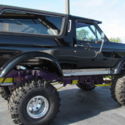 1993 Ford Bronco Monster Truck almost 8&#039; tall. 19,xxx Original Miles