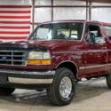1993 Ford Bronco XLT 146248 Miles Burgundy SUV 5.8L V8 4-Speed Automatic
