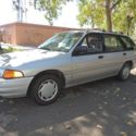 1993 Ford Escort LX 10728 Miles Silver   Manual