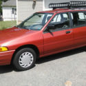 1993 Ford Escort LX Wagon 5-Speed Manual 1.9L 29/36 MPG Low Miles 2 Owner