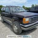 1993 Ford Explorer XLT 112 WB  Black 4.0L V6 12V MPFI OHV 4-Speed Automatic with