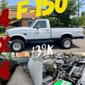 1993 Ford F-150 Pickup White 4WD Automatic