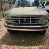1993 Ford F-150 Pickup White xtl flairside 4x4