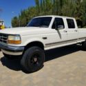 1993 FORD F-350 4X4 XLT CREW CAB 1-OWNER 144K ORIG MILES 7.5L EFI 460 V8 4WD 93