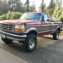 1993 FORD F-350 XLT 4X4 7.5L AUTO SINGLE CAB ONE OWNER RUST FREE ALL ORG.