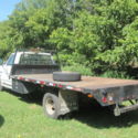 1993 Ford F-450 dually steel flatbed