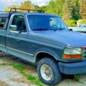 1993 Ford F150 XLT 4x4 one owner all original reg cab 8&#039; long bed pickup truck