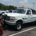 1993 FORD F350 TURBO DIESEL 7.3 RUST 4X4 RUST FRAME RUNS AND DRIVE TOWING ONLY