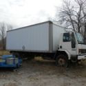 1993 FORD L8000 CARGO TRUCK