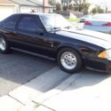 1993 Ford Mustang Black Cobra racecar roller