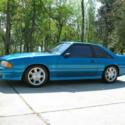 1993 Ford Mustang Cobra Teal Black #199 Interior Foxbody 5.0 1 of 185 Rare Car!!