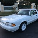 1993 FORD MUSTANG CONVERTIBLE- 1 OF 1,500 TRIPLE WHITE CONVERTIBLES - 38K MILES