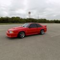 1993 FORD MUSTANG GT 5 SPEED RED ORIGINAL INTERIOR, OEM DOCUMENTS FOXBODY 5.0