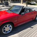 1993 Ford Mustang GT 5.0 Convertible Red FOXBODY COBRA GREAT SHAPE NO RESERVE