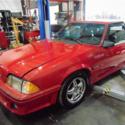 1993 Ford Mustang GT 54,000 Miles RED 8 Cylinder Engine 5.0L/302 Manual