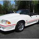 1993 Ford Mustang GT Convertible Only 48K Miles White Rare Find Must See