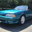 1993 Ford Mustang Hatchback Blue RWD Manual COBRA