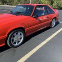 1993 Ford Mustang Hatchback Red RWD Manual COBRA