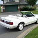 1993 Ford Mustang Limited Triple White Convertable