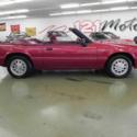 1993 Ford Mustang LX 2dr Convertible 22496 Miles Currant Red Metallic Convertibl