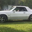 1993 Ford Mustang LX 5.0L Convertible Limited Edition Triple White