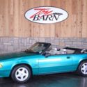 1993 Ford Mustang LX Convertible Green 2DR CONVERTIBLE LX 5.0L  Automatic