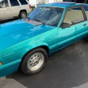 1993 ford mustang lx hatchback 2-door 2.3l