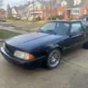 1993 Ford Mustang Sedan Black RWD Manual LX