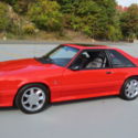 1993 Ford Mustang SVT Cobra Vibrant Red Grey Leather #3971 Sunroof