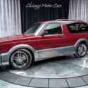 1993 GMC Jimmy Typhoon Maroon