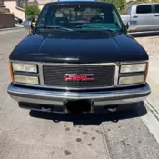 1993 GMC Sierra Black C1500